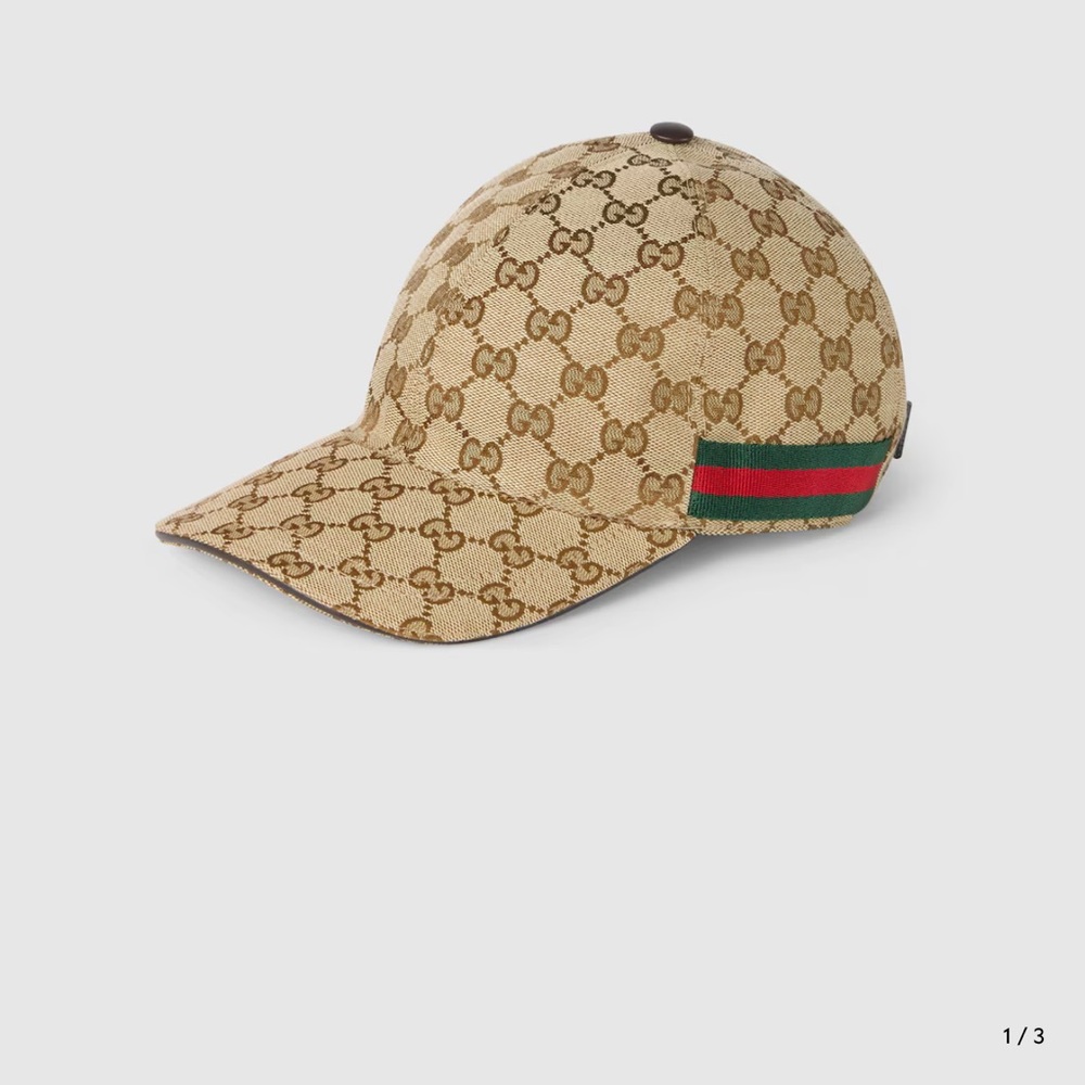 Gucci Canvas baseball hat